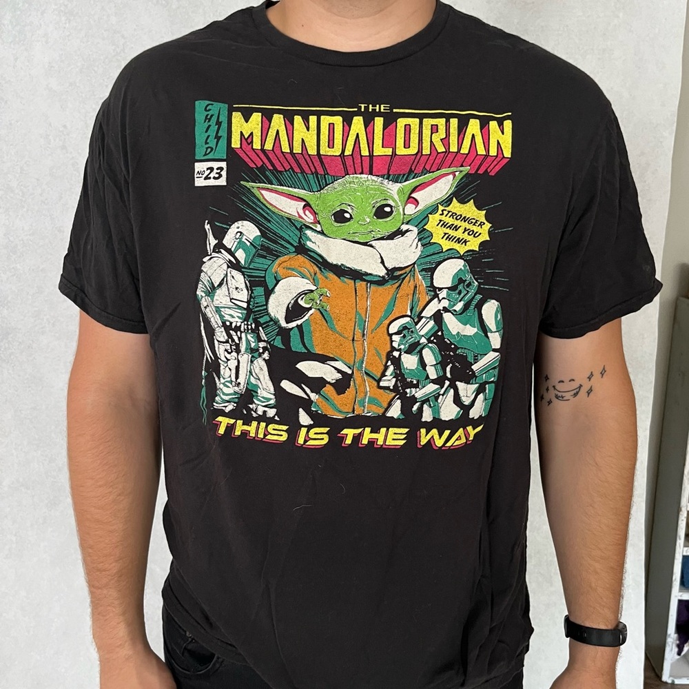 StarWars Mandalorian Mens Tshirt